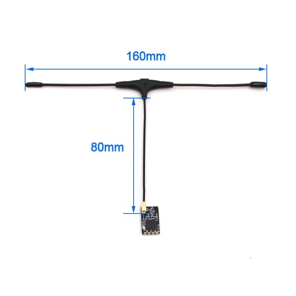BAYCK ELRS 915MHz / 2.4GHz NANO expressrs ricevitore con Antenna di tipo T supporto Wifi aggiornamento per RC FPV traverso droni parti
